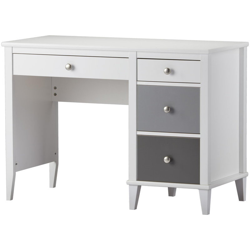 Bureau d'écriture Monarch Hill Poppy Kids, Blanc / rose