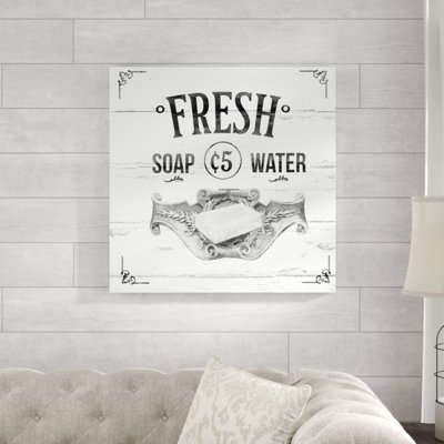 " Fresh Soap Bathroom Rustic Gray "