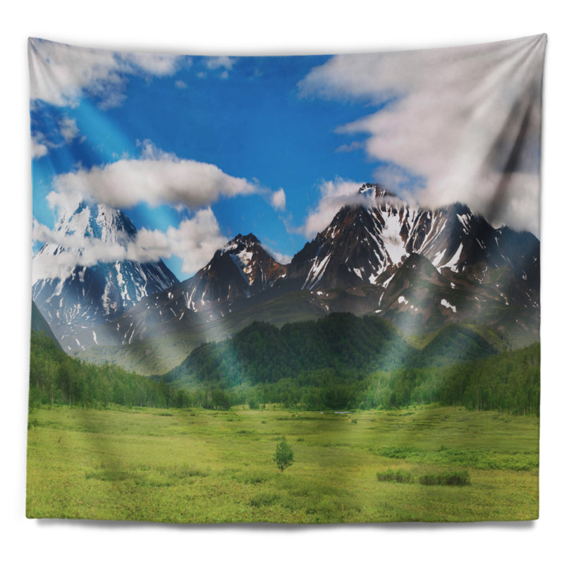 Polyester Tapestry, 50" H x 60" W
