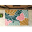 Non-Slip Floral Outdoor Doormat