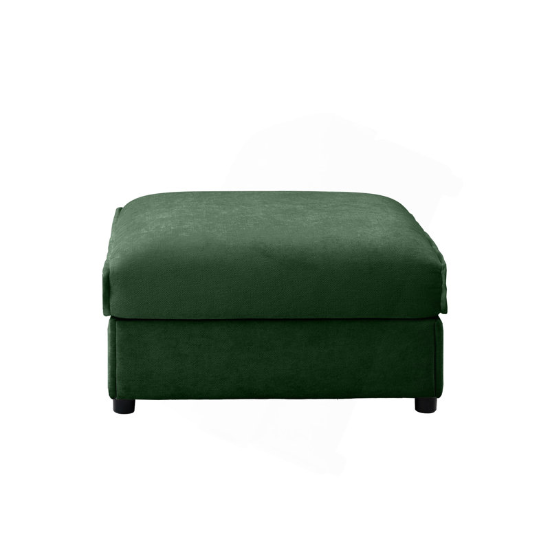 24 repose-pieds （SEULEMENT UN OTTOMAN), Vert