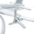 Bullard Aluminum Metal Airplane Decorative Silver Sculpture