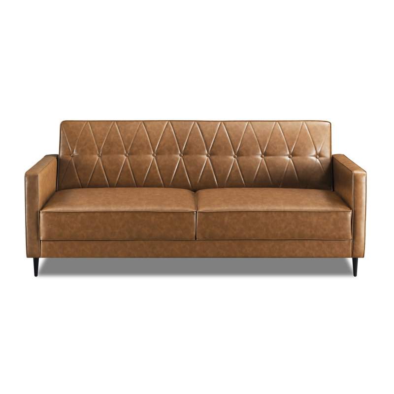 Hasret 3 Seater Faux Leather Sofa Bed