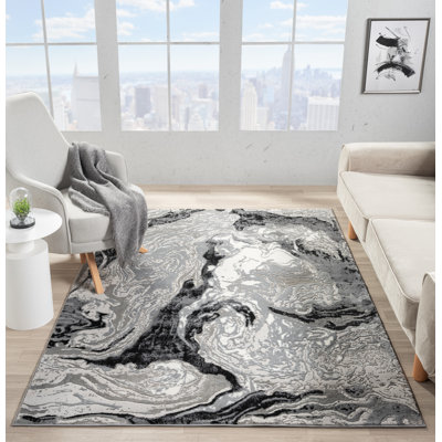 Tapis abstrait de la collection Ksamil