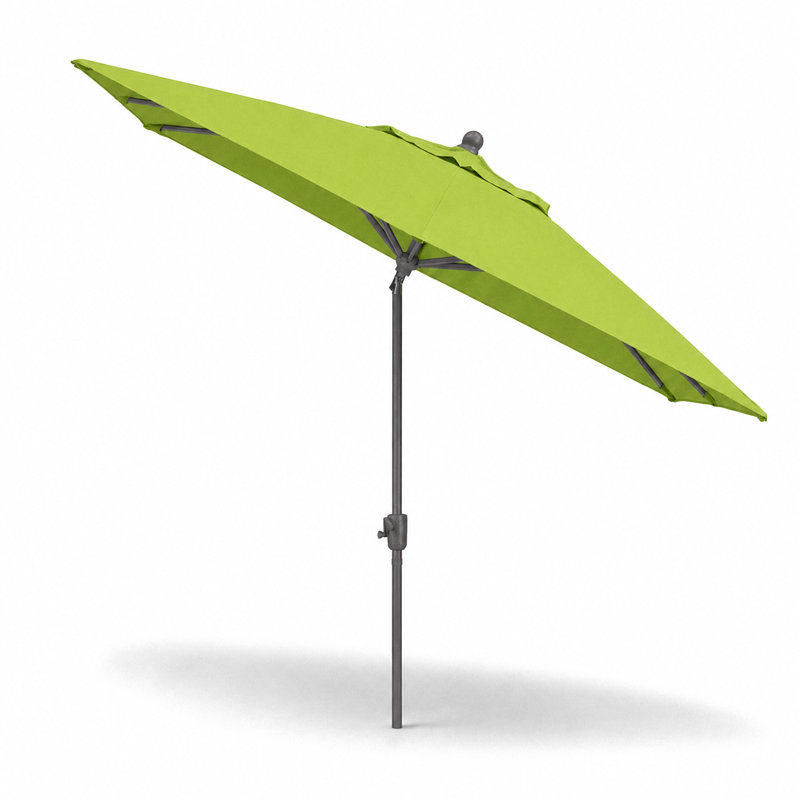 SunbUmbrella 9 pi 10 po x 6 pi 6 po Olivier, Gris en vedette, Toile Sunbrella® ara