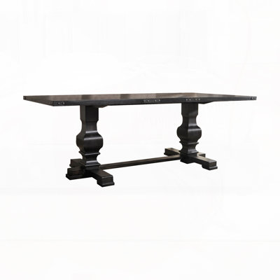 Table de salle à manger noire