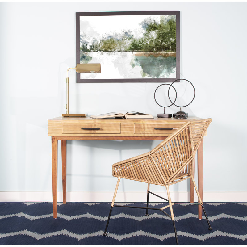 Andros Writing Desk, Celery Green