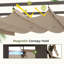Pergola en aluminium avec auvent rétractable-90613901-90613905