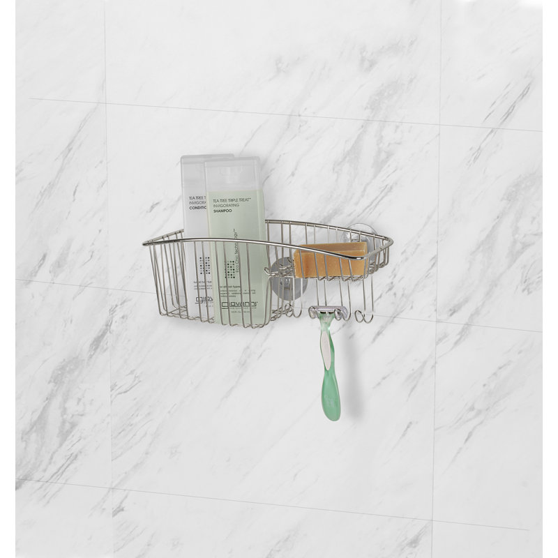 Ledbetter Stainless Steel Shower Basket