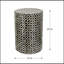 Table d'appoint de jardin D14x20