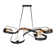 Graffiti 5 - Light Unique/Statement Modern Linear Chandelier
