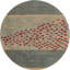 Tapis bleu / rouge / beige Abrigail-70706373