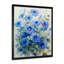 Jardin des rêves bleus fleurs du matin - gloire du matin - décoration murale-855980764-855980766