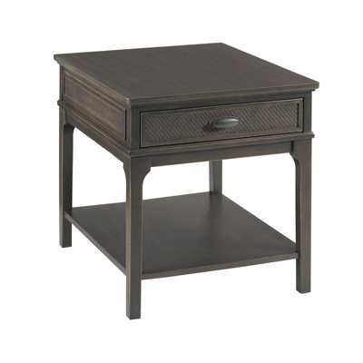 Rectangular Drawer End Table