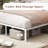 Metal Platform Bed Frame-2087455269-2087455271