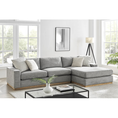 Canapé modulaire 2 pièces rembourré