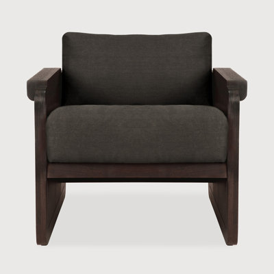 Panel Linen Lounge Chair