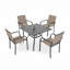 Square Outdoor Dining Set-296772519