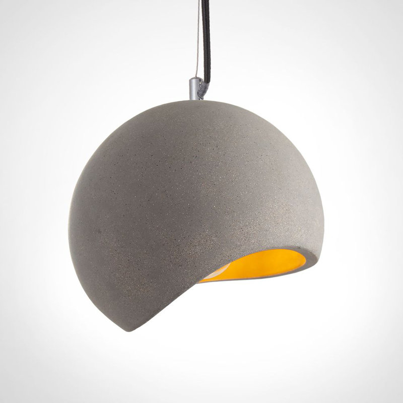 Soderberg 1 - Light Dome Pendant, Black, Grey