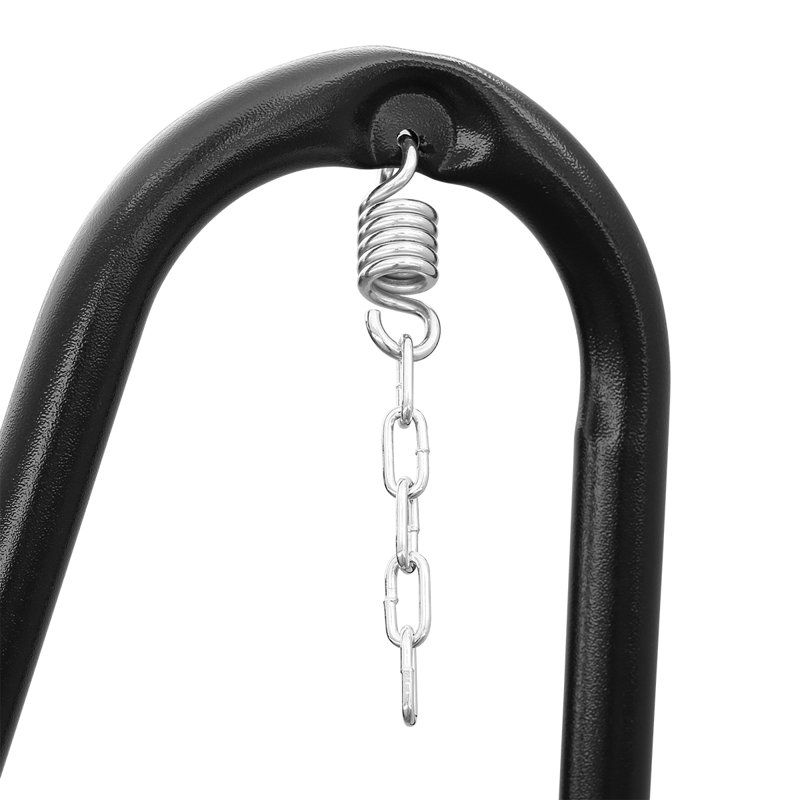 Lambert Black Iron Standard Hammock Stand- Adjustable