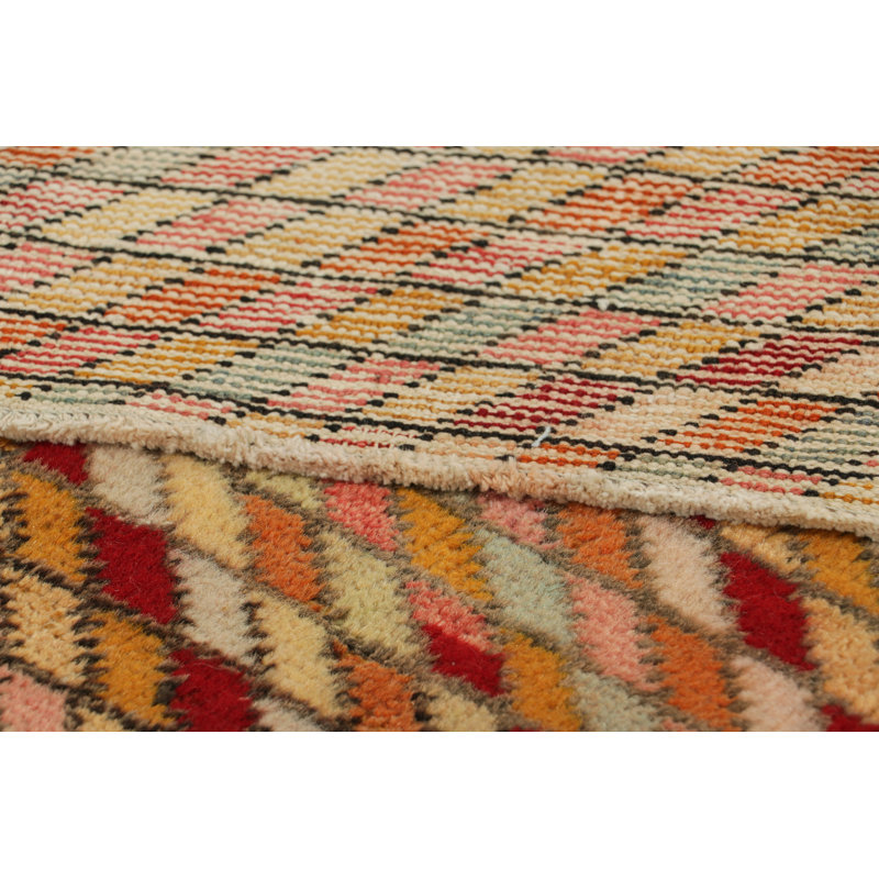 One-of-a-Kind 2’6”x5’2” Hand Knotted Area Rug