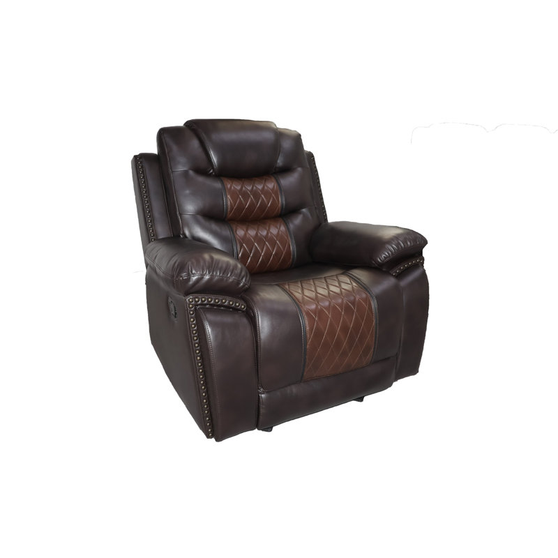 Fauteuil inclinable électrique à bascule standard de 38 po de largeur Desmend, Planeur manuel
