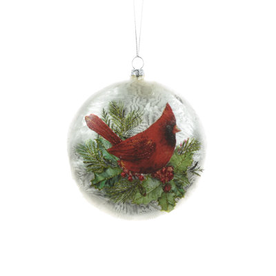4.75'' Handmade Glass Holiday Shaped Ornament