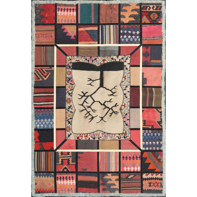 Patchwork Indoor Rug, Rectangle 8' x 12'