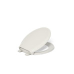 Cachet Round-Front Toilet Seat with Quiet-Close Lid and Seat and Grip-Tight Bumpers