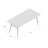 Lito 71" Wide Dining Table