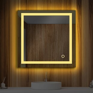 Lyra Lighted LED Mirror with Defogger & Adjustable Color Temperature