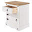 Corona 53cm W Solid Wood Bedside Table-130604832