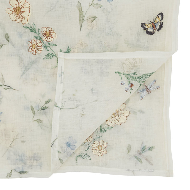 Chemin de table Sheer Floral