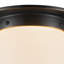 Mineral 8-in Brass Flush Mount-431977231-431977230