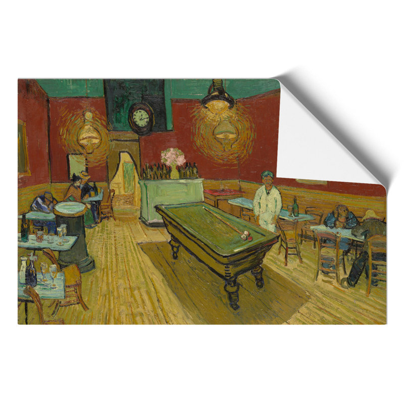 The Night Cafe by Vincent van Gogh - Frameless Print, 30cm H x 42cm W x 0.1cm D