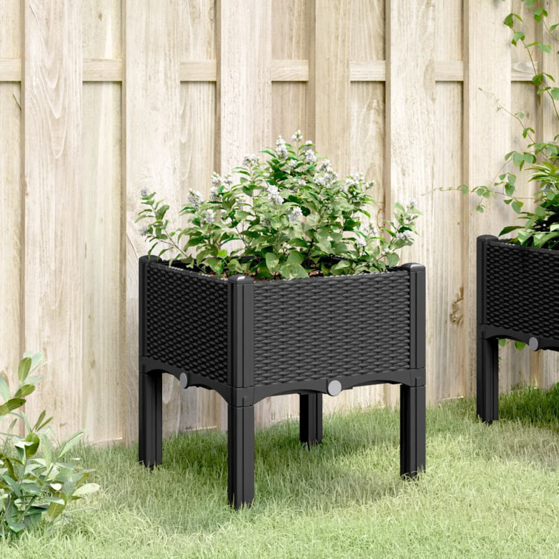 Omaida Planter Box, Black