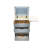 31 Vanity Desk With Hidden Storage And Foldable Panel, White Makeup Table Use, Drawers, Flip Mirror