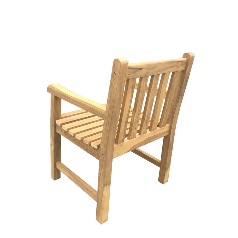 Chaise avec accoudoirs Teak River