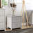 Isenbert 21.9" W 2-Drawer Nightstand-1249365480