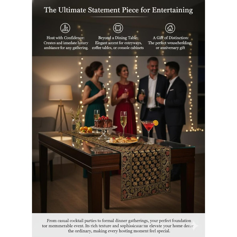 Chemin de table Premium Silk