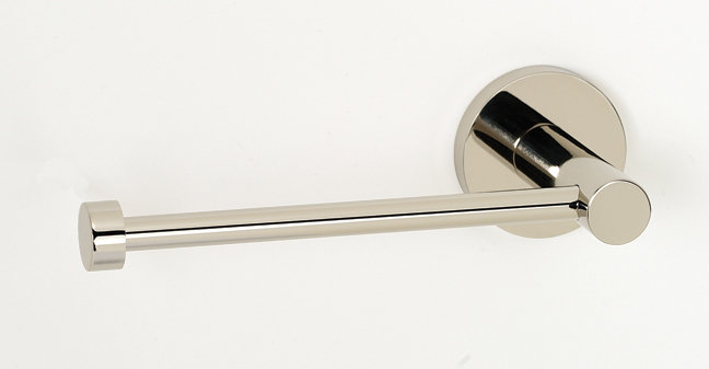 Wall Mounted Toilet Paper Holder, Polished Nickel