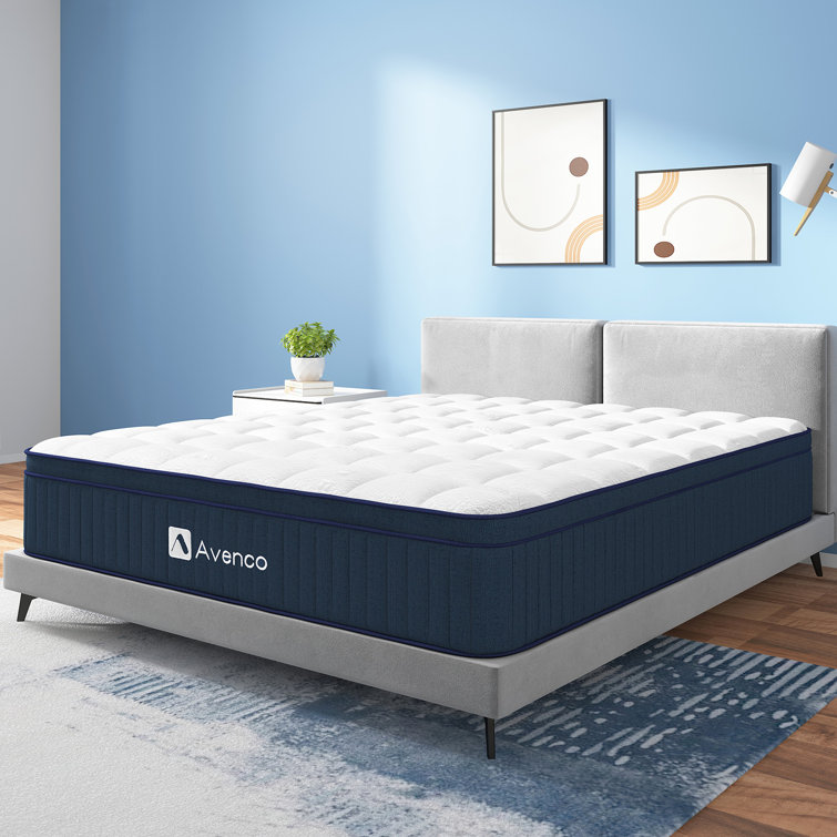 Avenco 12 Inch Queen Size Memory Foam Hybrid Mattress in a Box with Medium  Firm, Queen Size Mattress 