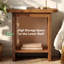 Solid Wood Frame End Table