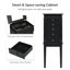 Armoire à bijoux autoportante avec miroir Ambriz-2039732457