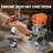 Wood Router, 1.25HP 800W, Compact Wood Trimmer Router Combo Tool with Plunge and Fixed Base
