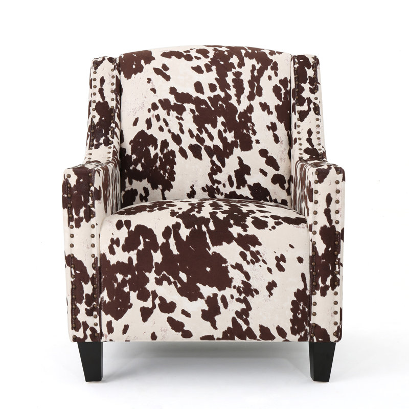 Chaise d'appoint confortable avec dossier capitonné, fauteuil de chambre simple avec pieds en bois et chaises d'appoint modernes pour le salon