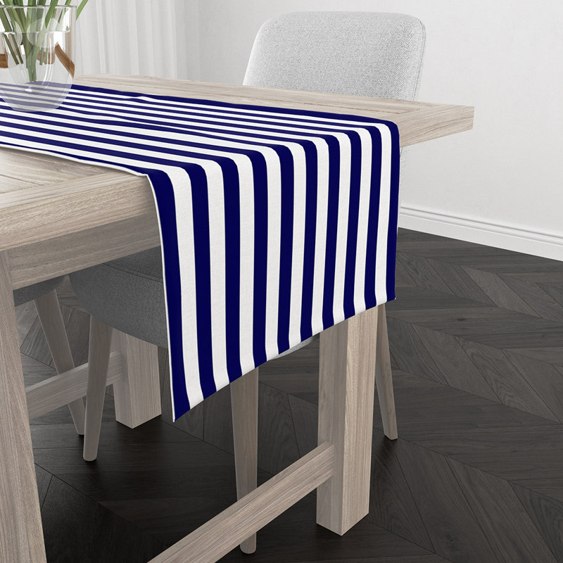Chemin de table Tott and Eling, Bleu foncé