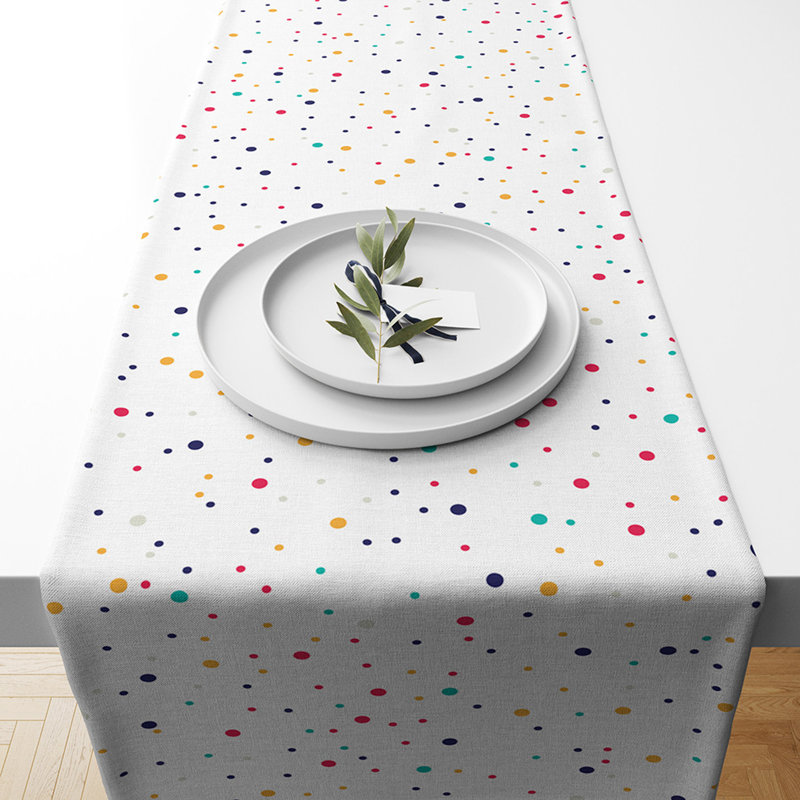 Jent Poka Dots Table Runner