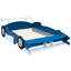 Lit plateforme Race Car avec roues en bleu - Construction solide pour un sommeil relaxant-164210969-164210981