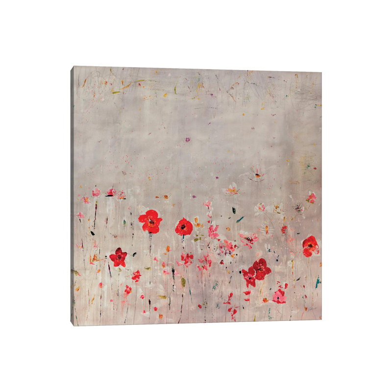 Dainty 1 Piece Wrapped Canvas Wall Art, 93.98 cm H x 93.98 cm W x 3.175 cm D